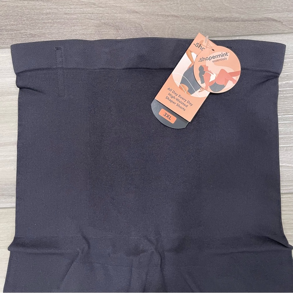 NWT SHAPERMINT Essentials All Day Every Day High-Waisted Shaper Shorts Size 3XL - Picture 10 of 10